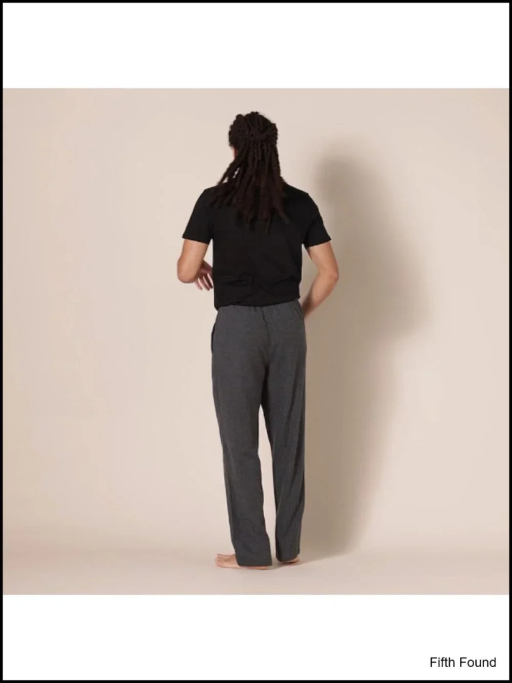 Men's Slim Fit Crewneck Undershirts 6-Pack Cotton Spandex